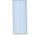 11236.jpg Organzabånd 10mm Lys blå 10m