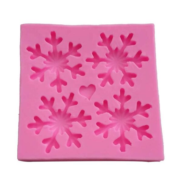 11365.jpg Silikonform Snøstjerner