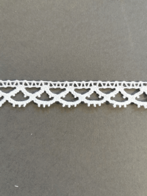 Blonde Hvit - 1,5cm