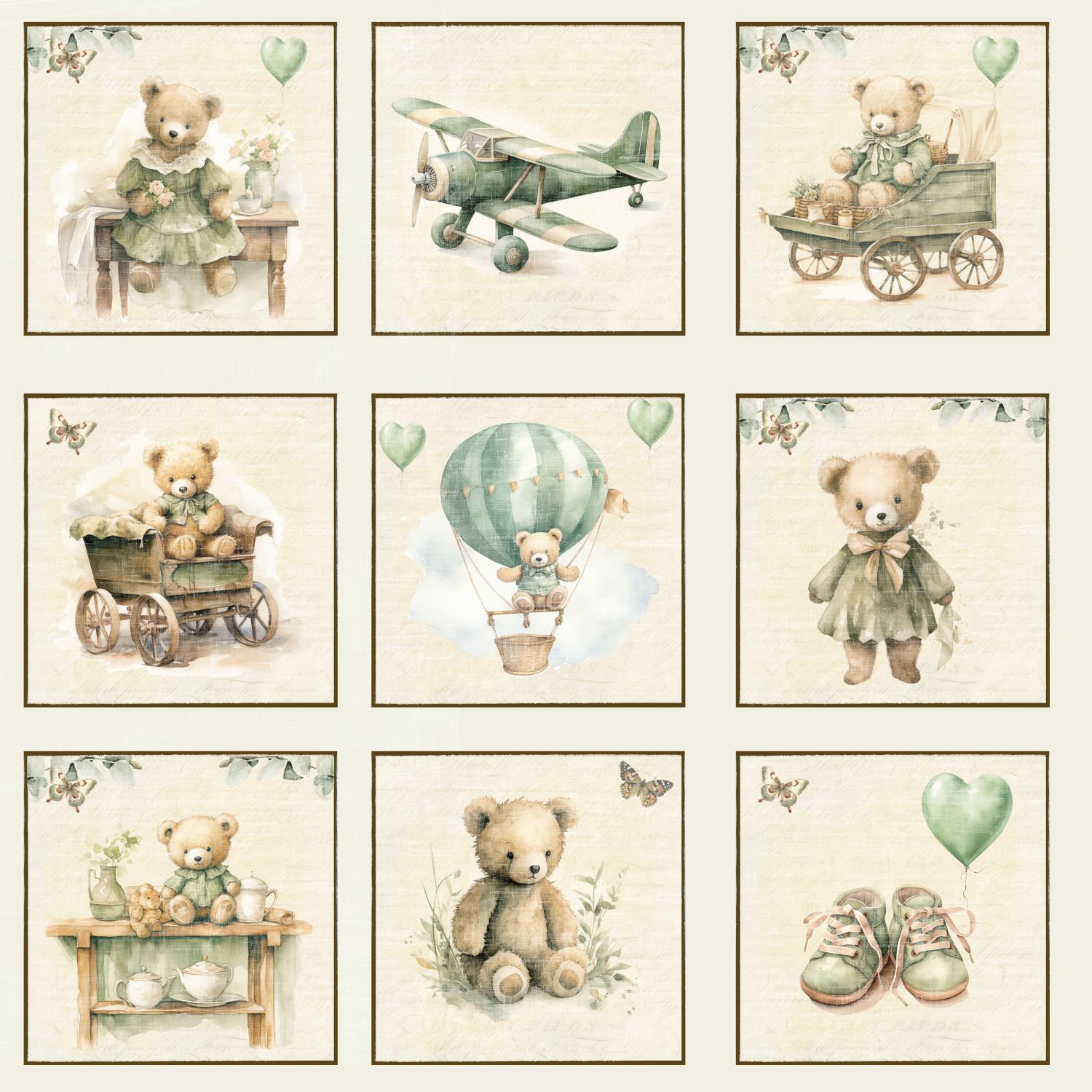 Reprint - Bear  Collection - Små bilder - Bilde 1