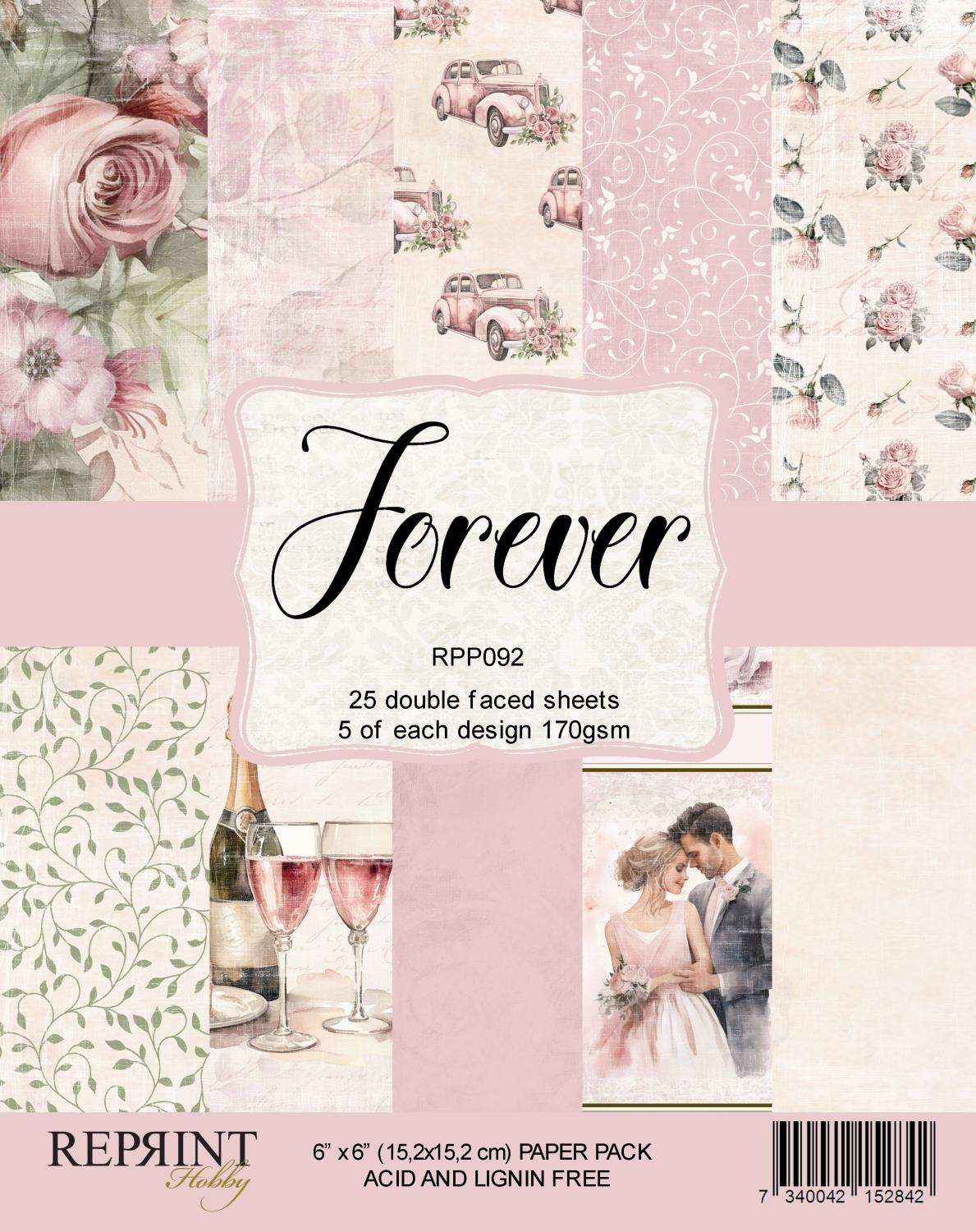 Reprint Forever Collection - 6x6 blokk - Bilde 1