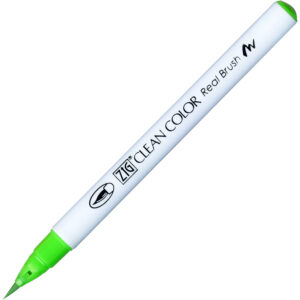ZIG Clean Color Real Brush 004 Fluorescent Green - Bilde 2