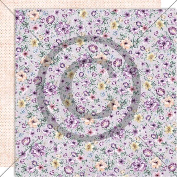 Papirdesign - Fryd og Glede - Festblomster, lilla