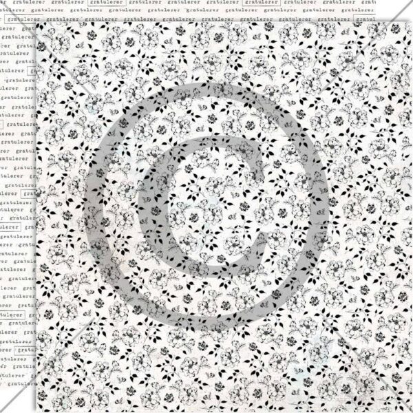 11793.jpg Papirdesign - Fryd og Glede - Blomsterfest