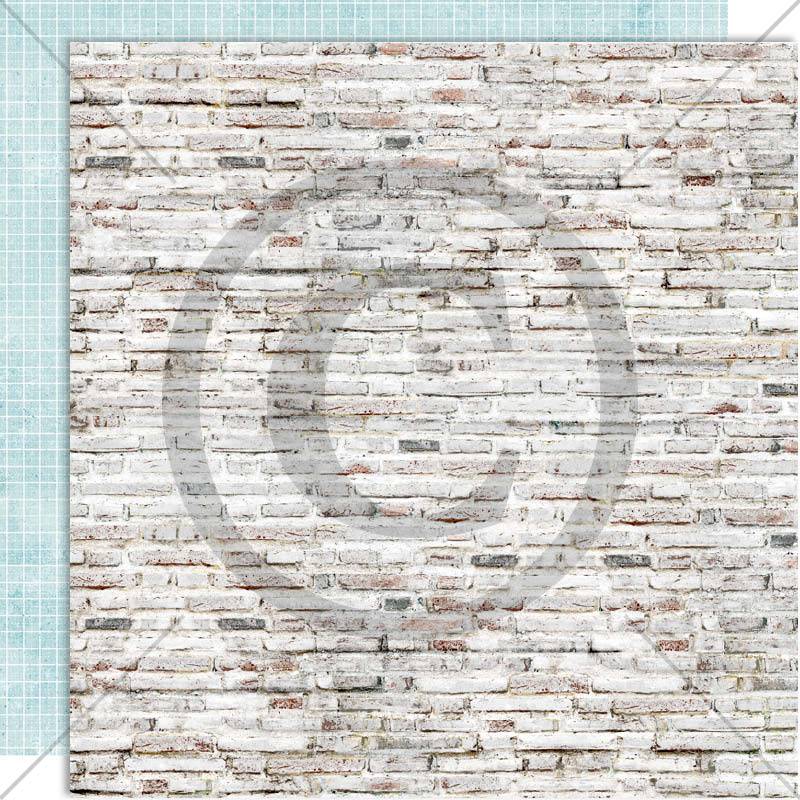 Papirdesign - Fryd og Glede - Murvegg - Bilde 1