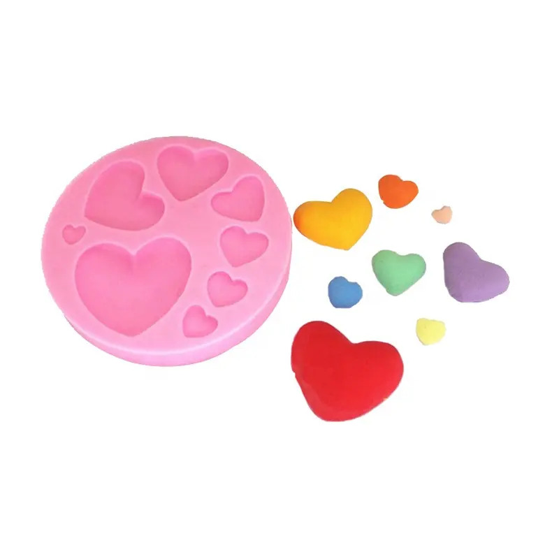 Silikon form Hjerter - Bilde 1