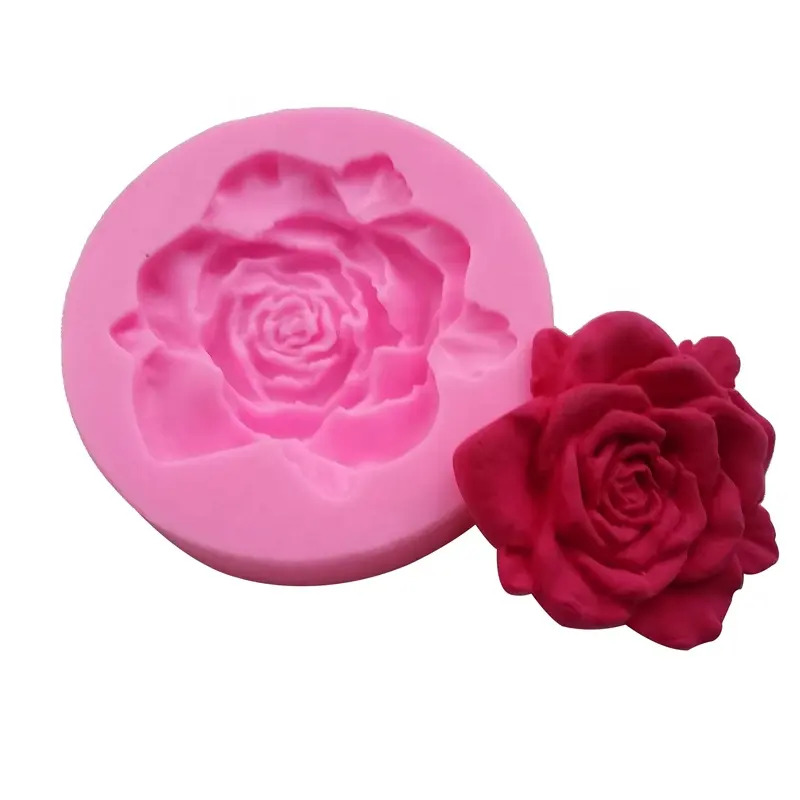 Silikon form - Rose uten blader - Bilde 1