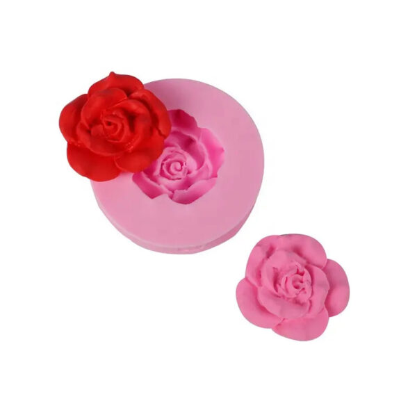 11929.jpg Silikon form - Rose 3D