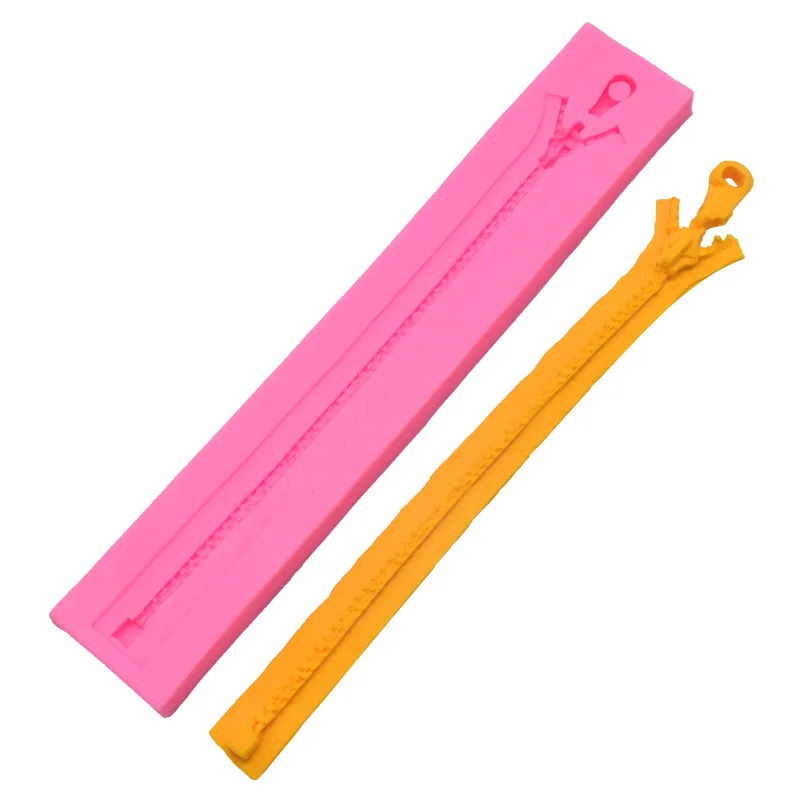 Silikon form - Enkel Glidelås - Bilde 1