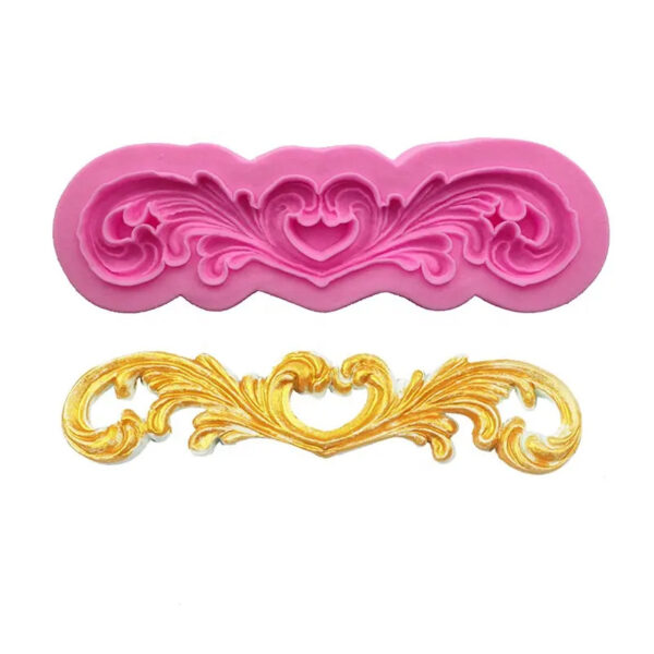 11934.jpg Silikon form - Europeisk stil swirl