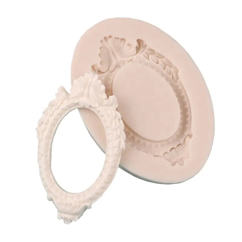 Silikon form - Ramme Oval - Bilde 1