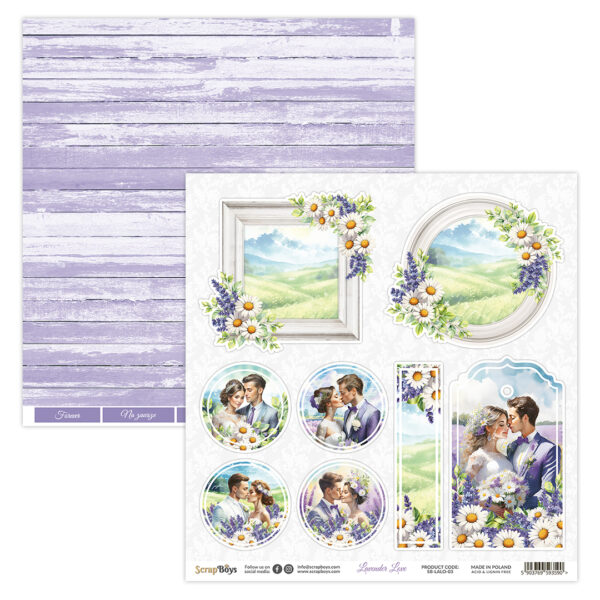 ScrapBoys Lavender Love SB-LALO-03