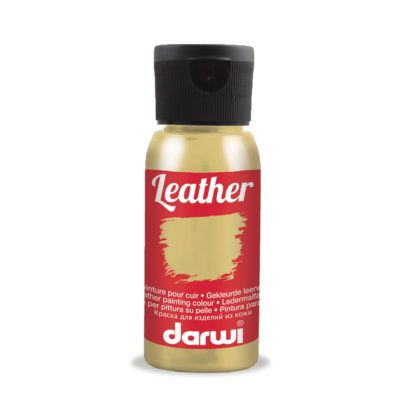 12083.jpg Darwi Leather Lærmaling – 50ml – 050 Gold