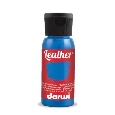 12087.jpg Darwi Leather Lærmaling – 50ml – 215 Blue