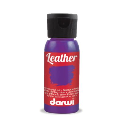 Darwi Leather Lærmaling – 50ml – 900 Purple