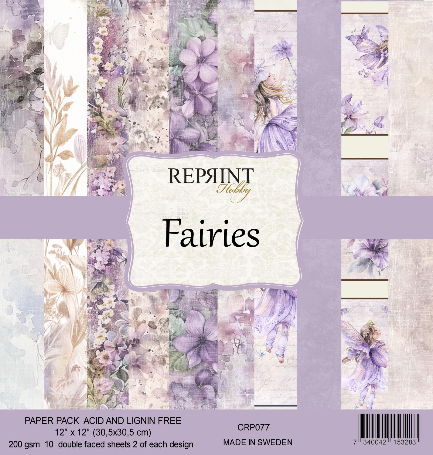 Reprint - Fairies Collection 12x12" Blokk - Bilde 1
