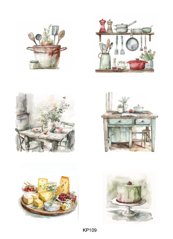 12217.jpg Reprint - Kitchen A4 Klippeark