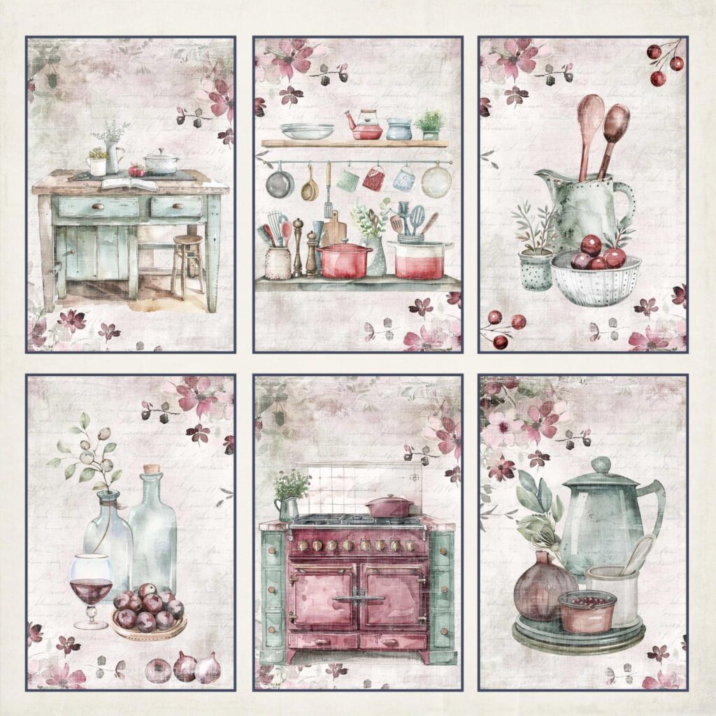 Reprint - Kitchen Collection - Cards