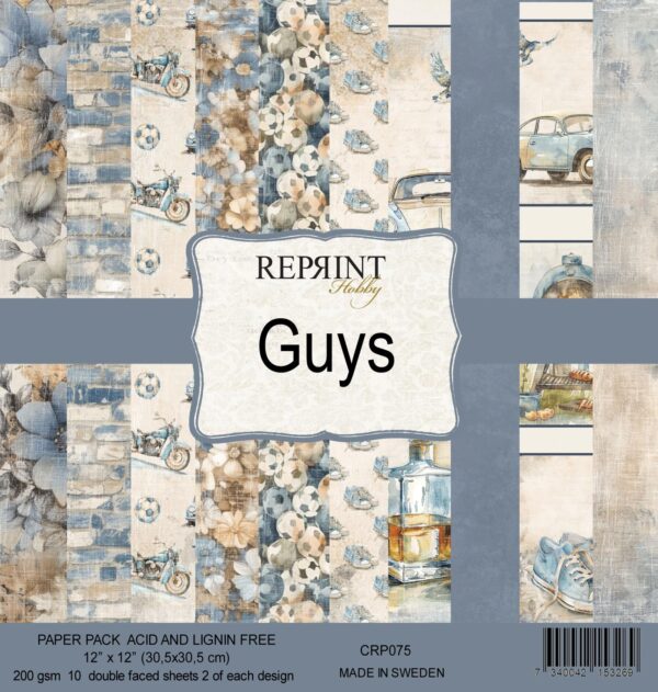 12229.jpg Reprint - Guys Collection 12x12" Blokk