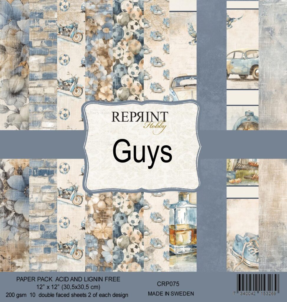 Reprint - Guys Collection 12x12" Blokk