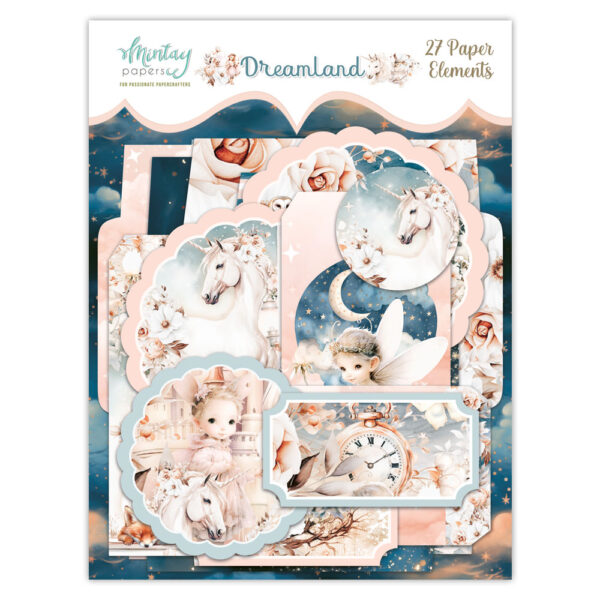 Mintay - Dreamland  Paper Elements, 27 stk