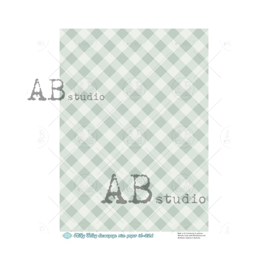 ABstudio Rispapir A4 Milky Valley ID-221 - Bilde 1