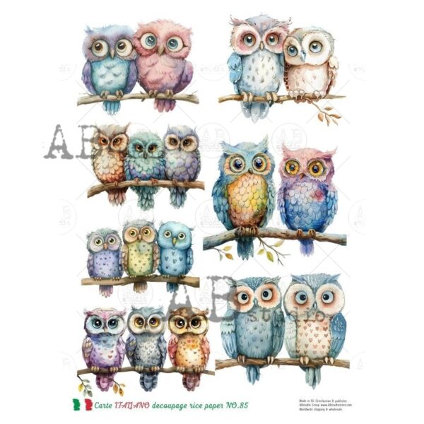 ABstudio Rispapir A4 Carte Italiano NO.85