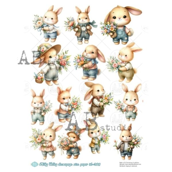 ABstudio Rispapir A4 Milky Valley  ID-306