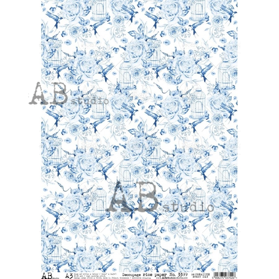 ABstudio Rispapir A3 No.3399 - Bilde 1