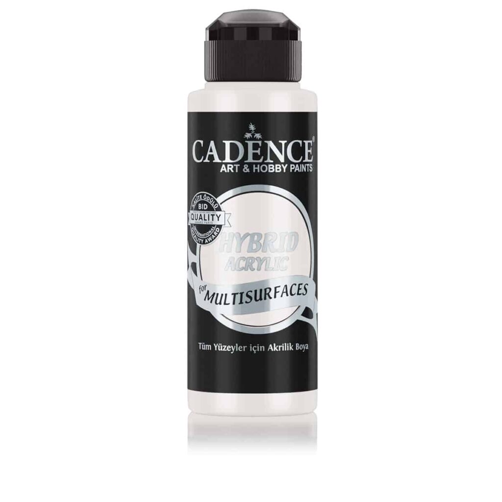 Cadence Hybrid Acrylic for Multisurfaces Semi Matt - H-001 White, 70ml