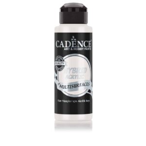 Cadence Hybrid Acrylic for Multisurfaces Semi Matt - H-001 White, 70ml - Bilde 2