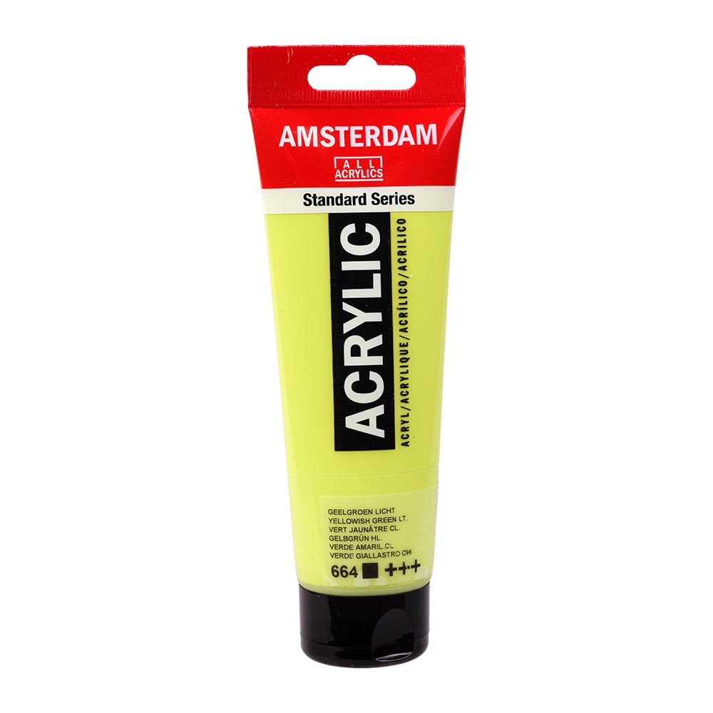 Amsterdam Standard 120ml – 664 Yellowish Green Light - Bilde 1