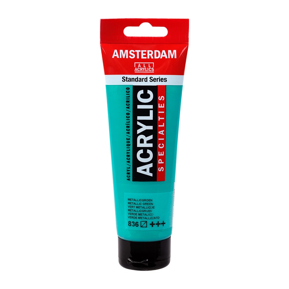 Amsterdam Standard 120ml – 836 Metallic Green - Bilde 1