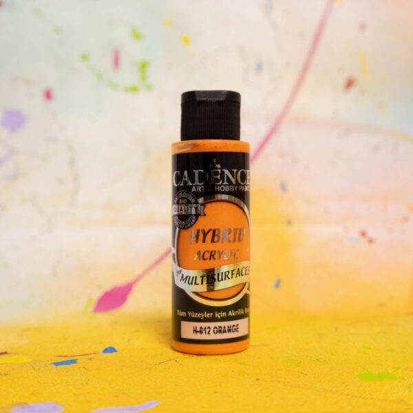 12557.jpg Cadence Hybrid Acrylic for Multisurfaces Semi Matt - H-012 Orange, 70ml
