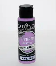 12573.jpg Cadence Hybrid Acrylic for Multisurfaces Semi Matt - H-033 Iris, 70ml