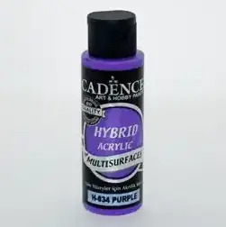 12574.jpg Cadence Hybrid Acrylic for Multisurfaces Semi Matt - H-034 Purple, 70ml