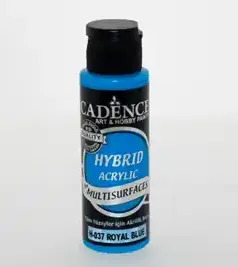 12577.jpg Cadence Hybrid Acrylic for Multisurfaces Semi Matt - H-037, Royal Blue 70ml