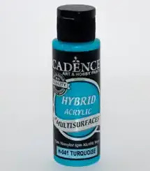 12579.jpg Cadence Hybrid Acrylic for Multisurfaces Semi Matt - H-041, Turquoise 70ml