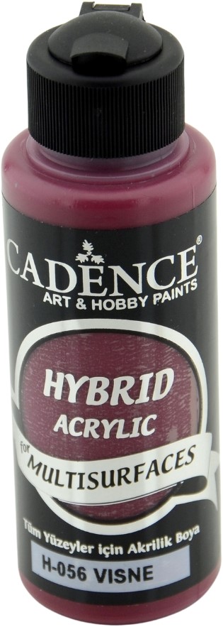 12588.jpg Cadence Hybrid Acrylic for Multisurfaces Semi Matt - H-056, Cherry 70ml