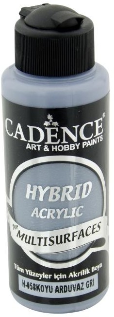 12590.jpg Cadence Hybrid Acrylic for Multisurfaces Semi Matt - H-058, Dark Slate Gray 70ml