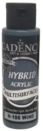12604.jpg Cadence Hybrid Acrylic for Multisurfaces Semi Matt - H-100, Wind 70ml