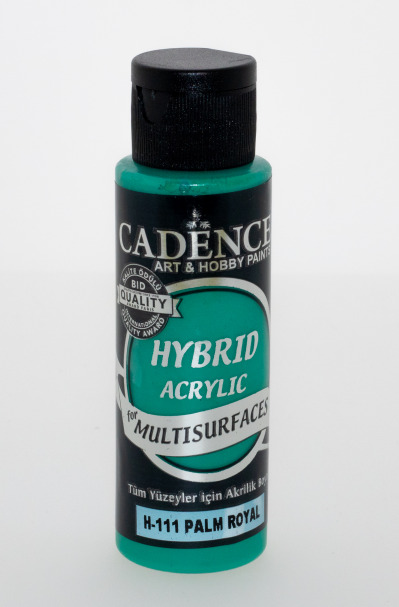 12609.jpg Cadence Hybrid Acrylic for Multisurfaces Semi Matt - H-111, Palm Royal 70ml