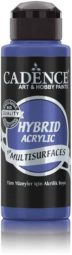 12613.jpg Cadence Hybrid Acrylic for Multisurfaces Semi Matt - H-115, Midnight Blue 70ml