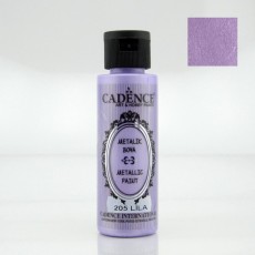 12638.jpg Cadence Metallic Paint - 205 Lilac, 70ml