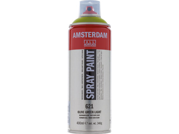 12645-1.jpg Amsterdam Spray 400ml - 621 Olive green light
