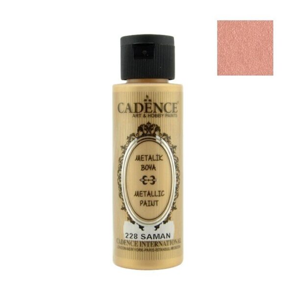 Cadence  Metallic Paint - 228 Straw, 70ml