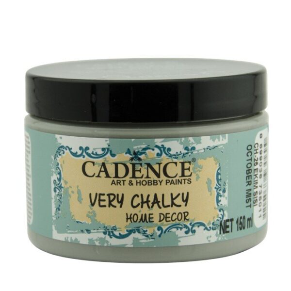 12694.jpg Cadence Very Chalky Home Decor Ultra Matt Velvety Acrylic Paint - CH-25 October Mist, 150ml
