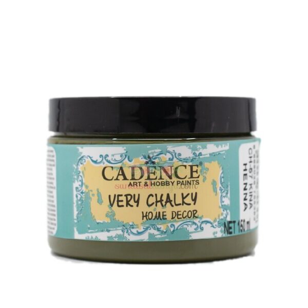 12703.jpg Cadence Very Chalky Home Decor Ultra Matt Velvety Acrylic Paint - CH-57 Henna, 150ml