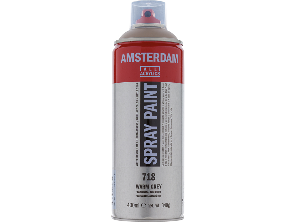Amsterdam Spray 400ml – 718 Warm grey - Bilde 1