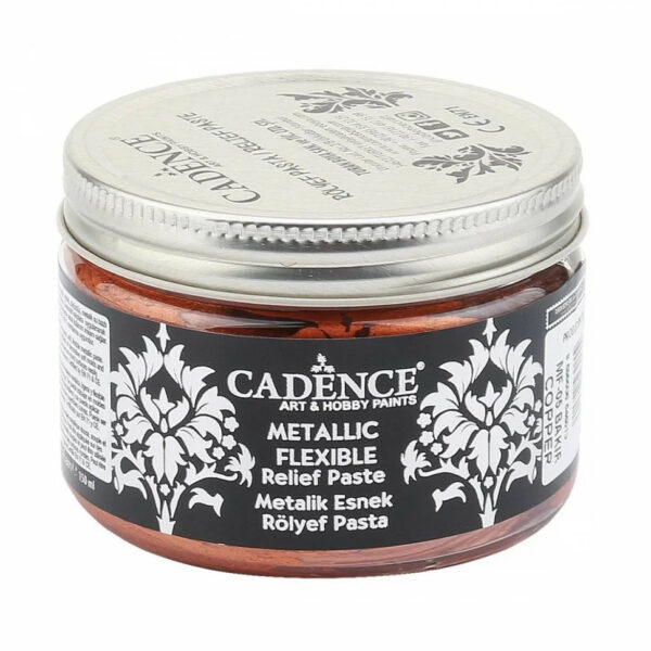 Cadence Metallic Flexible Relief paste - MF-05 Copper, 150ml